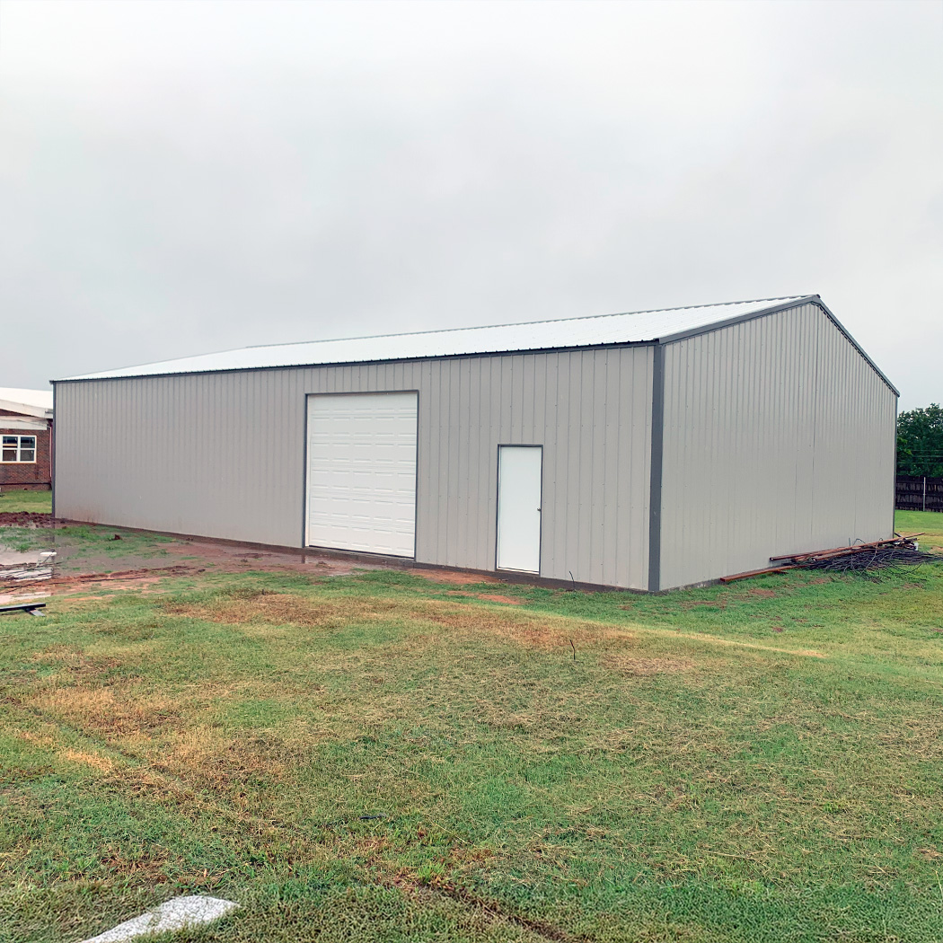 truss style welded building