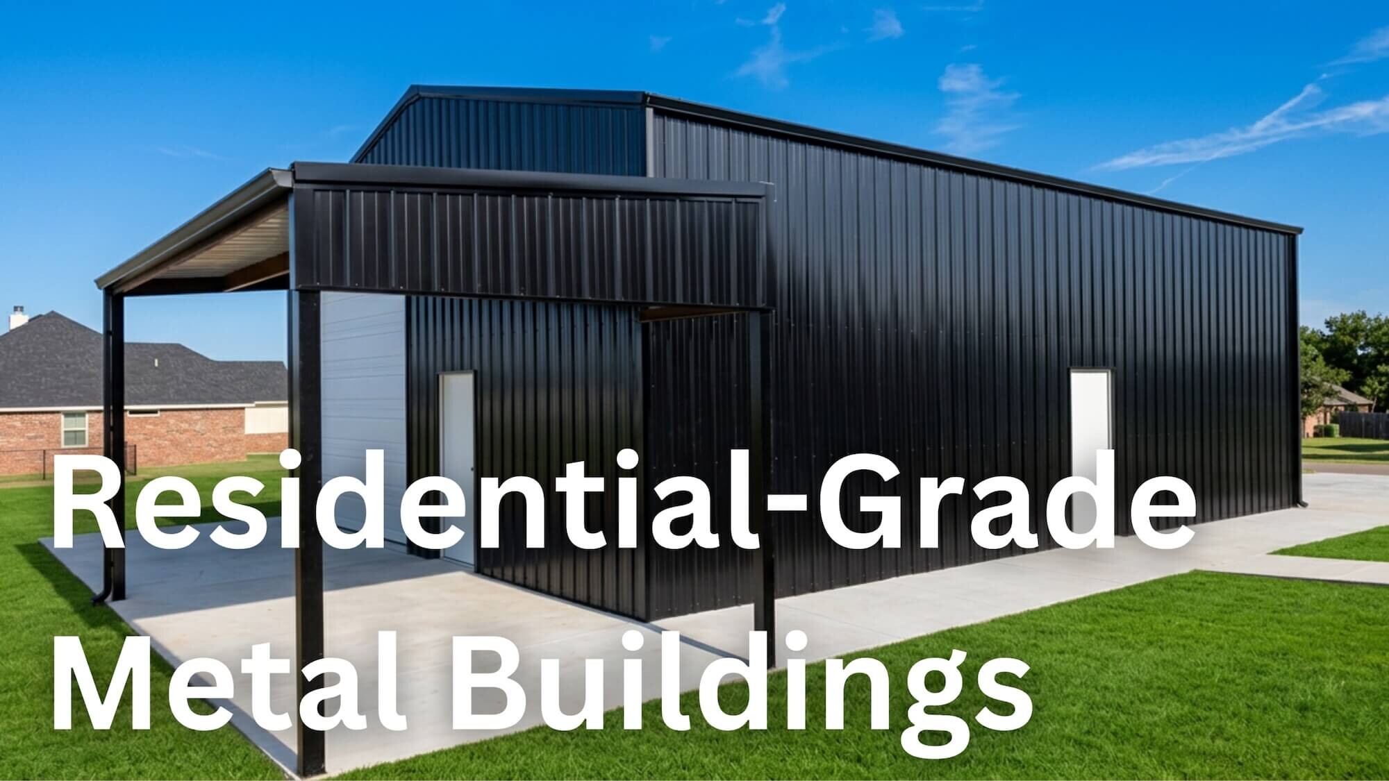 Residential Grade Metal Buildings