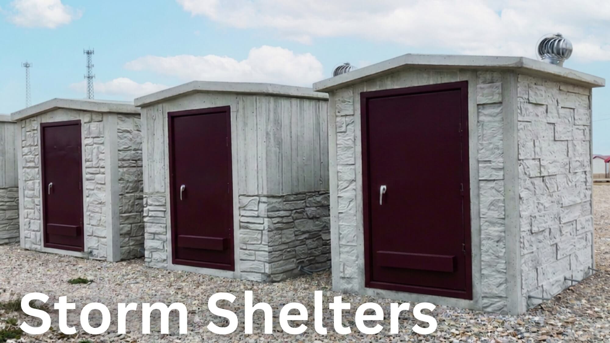 Storm shelter Saferooms